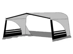 Te Velde Luifel Regenboog 240 Cm Antraciet -Tenten Verkoop 1 3 tevelde luifel regenboog rechts antraciet 2
