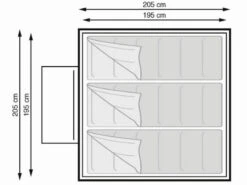 Eurotrail Koepeltent Trail Polyester -Tenten Verkoop 12 2 eurotrail koepeltent trail polyester ette0001 0201