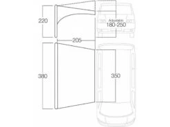 Vango Opblaasluifel Voor Caravan Airbeam Sky Canopy 3,5 Meter -Tenten Verkoop 23 4 vango opblaasluifel voor caravan airbeam sky canopy 35 meter awqskycang3ja26