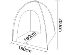 Bo Camp Opbergtent Medium -Tenten Verkoop 25 2 bo camp opbergtent medium
