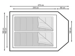 Eurotrail Koepeltent Utah 2 Katoen-polyester -Tenten Verkoop 29 2 eurotrail koepeltent utah 2 btc ette0504