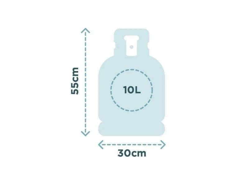 Benegas Comfort Steel Lichtgewicht Stalen Gasfles 9,5 Kilogram Nieuw 2 Benegas Comfort Steel Lichtgewicht Stalen Gasfles 9,5 Kilogram Nieuw - Image 2