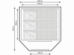 Eurotrail Pop-up Tent Spring 3 -Tenten Verkoop 3 3 eurotrail pop up tent spring 3 ette0454 6301