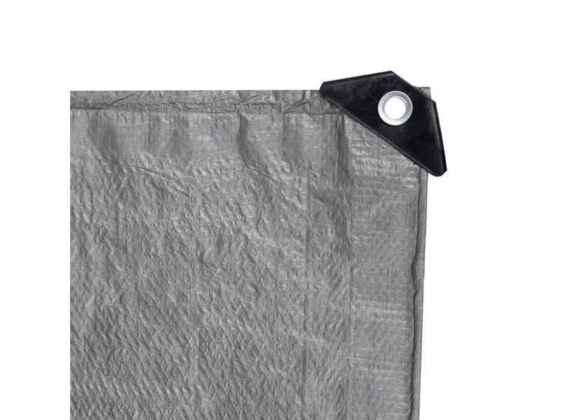 Bo Camp Pe Grond En Afdekzeil Grijs 2 Bo Camp Pe Grond En Afdekzeil Grijs - Image 2