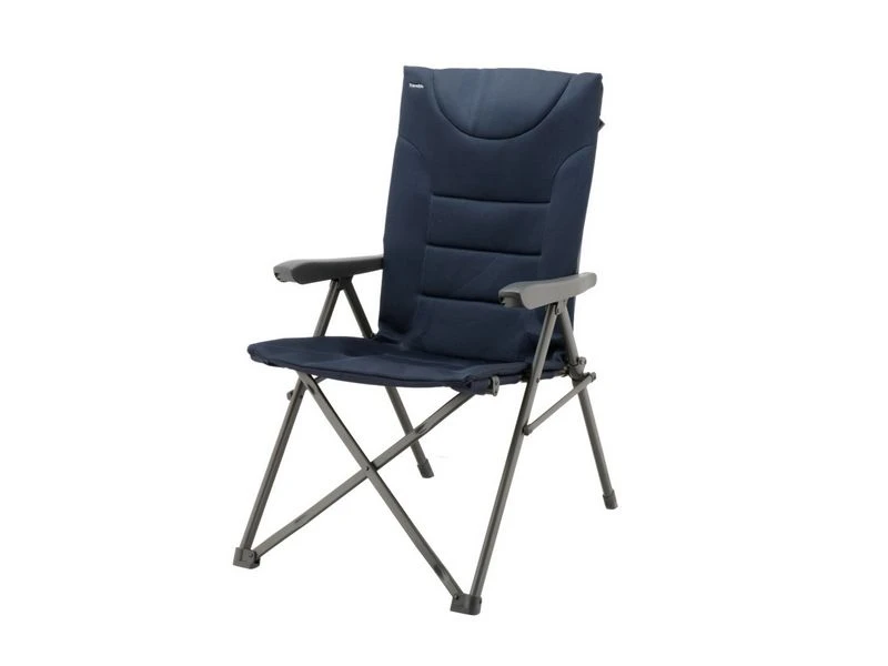 Travellife Barletta Kampeerstoel Cross Blauw 2 Travellife Barletta Kampeerstoel Cross Blauw - Image 2