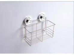 Kampa Chroome Zuignap Opbergmandje -Tenten Verkoop 39 2 kampa chroome zuignap opbergmandje