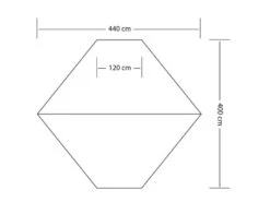 Eurotrail Tarp 5 Wing Katoen-polyester -Tenten Verkoop 46 2 eurotrail tarp 5 wing katoen polyester ette0640 2704