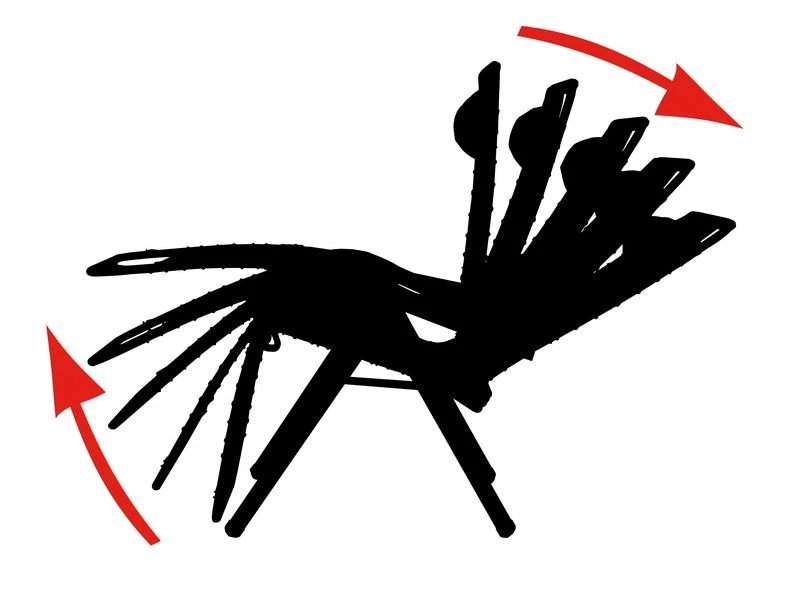 Crespo Kampeer Relax Stoel Al-232 Deluxe Donker Grijs Kleur 40 4 Crespo Kampeer Relax Stoel Al-232 Deluxe Donker Grijs Kleur 40 - Image 4