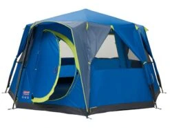 Coleman Familie Tent Octagon Blue-lime -Tenten Verkoop 64 2 coleman familie tent octagon blue lime 2000035750
