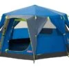 Coleman Familie Tent Octago Blue-lime
