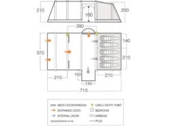 Vango Opblaasbare Tent Rome Air 550 Xl -Tenten Verkoop 9 5 vango opblaasbare tent rome air 550 xl teqromeais0ds7e