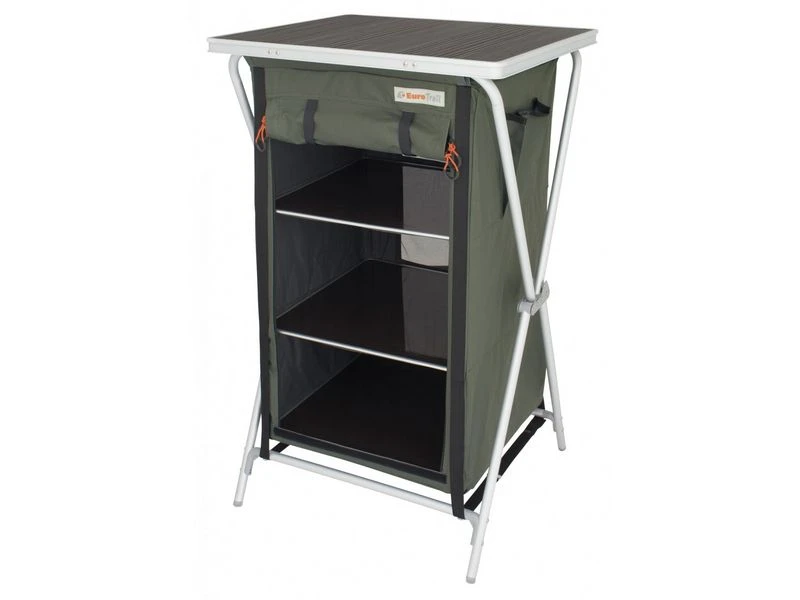 Eurotrail Opb.Kast Aubenas Klapkast Antraciet 1 Eurotrail Opb.Kast Aubenas Klapkast Antraciet