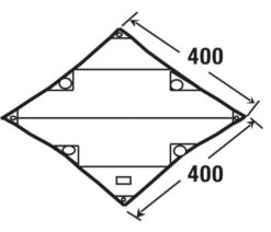 High Peak Tarp 2 -Tenten Verkoop high peak tarp 2 afmeting 10033 2