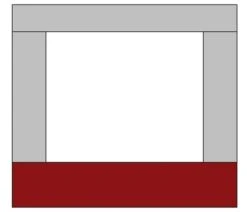 Te Velde Zijwand Voor Luifel 200 Cm 5 Kleuren -Tenten Verkoop tevelde caravan luifel zijwand 200 bordo9