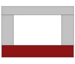 Te Velde Zijwand Voor Luifel 240 Cm 5 Kleuren -Tenten Verkoop tevelde caravan luifel zijwand 240 bordo6